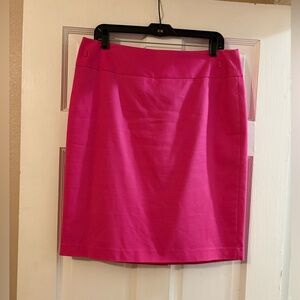 Liz Claiborne Vibrant Pink Pencil Skirt